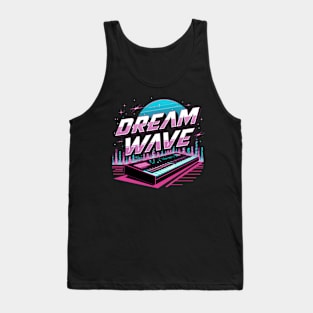 Funny Synthwave Dreams 80's Retro Tank Top